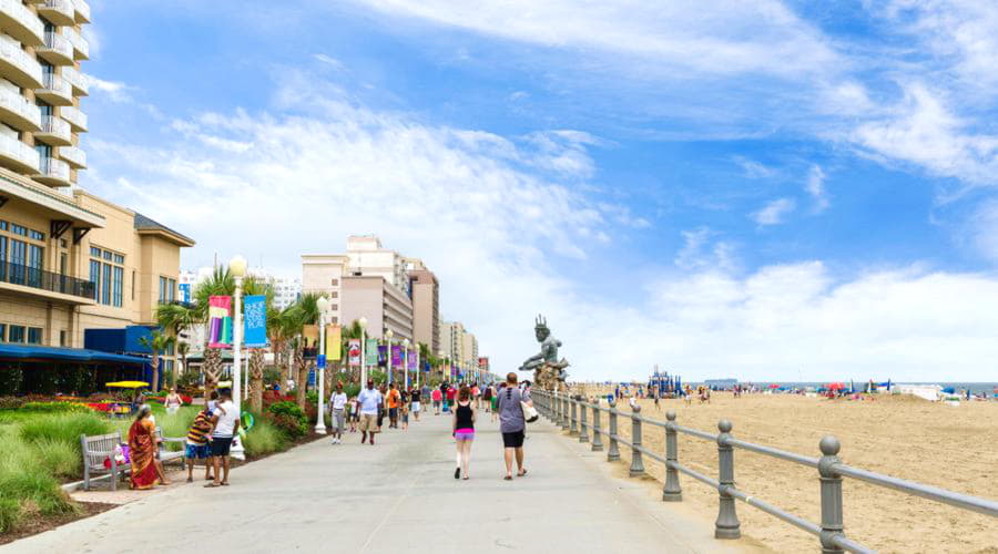 ¿Cuáles son las opciones de vehículos más populares en Playa Virginia?